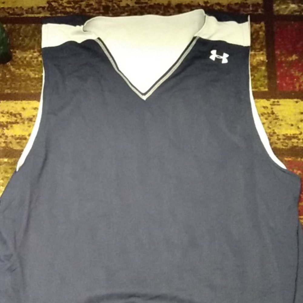 Under Armour reverse able tank / jersey